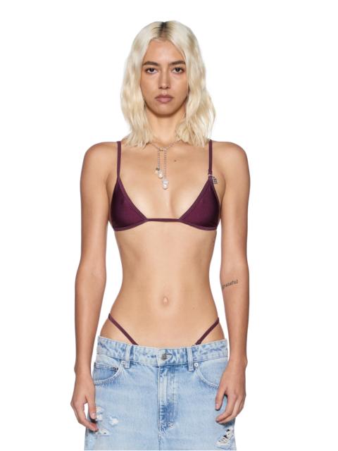 Ksubi ITSY BITSY BIKINI TOP MERLOT