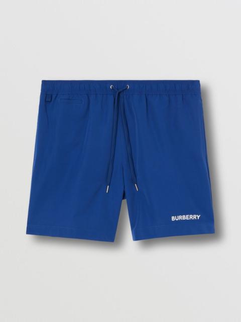 Burberry Logo Print Drawcord Swim Shorts