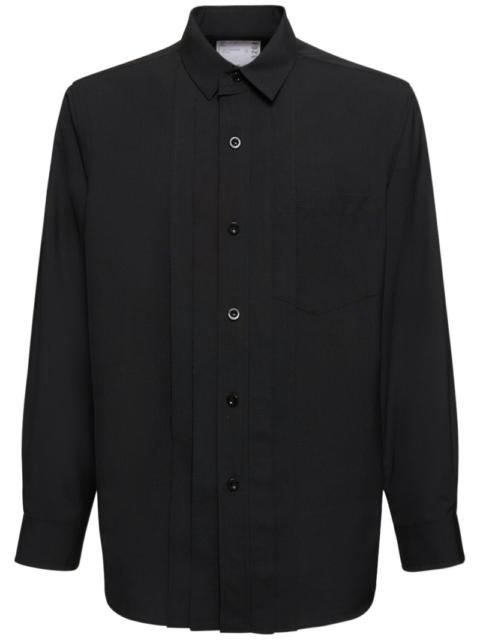 Tailored suiting shirt