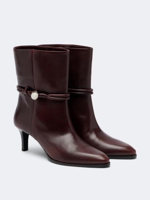Isabel Marant Telsa embellished leather ankle boots