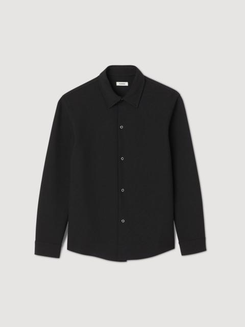 Sandro LONG-SLEEVE JERSEY SHIRT