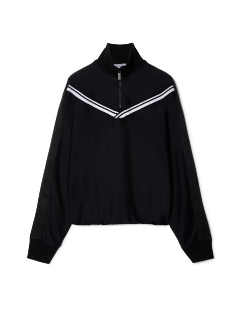 Logoband Ribbed Track Jacket