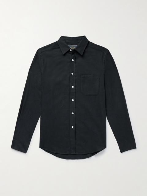 Portuguese Flannel Teca Brushed Cotton-Twill Shirt