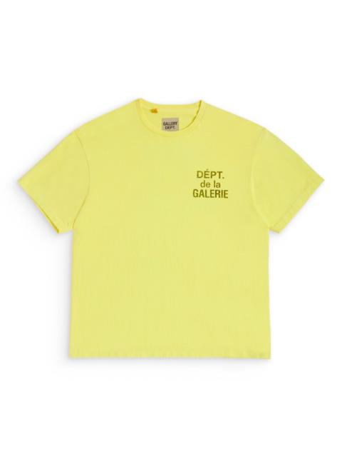 GALLERY DEPT. 로고 인쇄 짧은 소매 면 T 셔츠