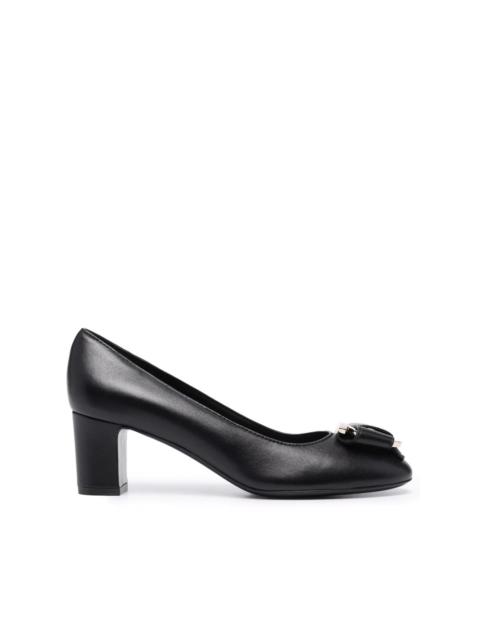 FERRAGAMO plaque-detail pumps