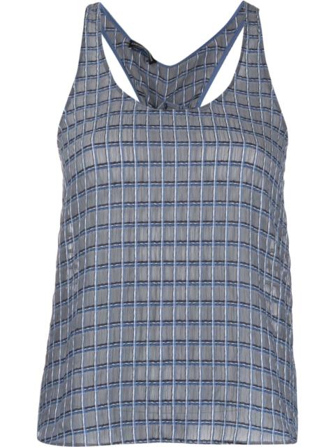 EMPORIO ARMANI racerback tank top