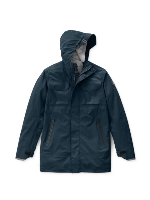 Canada Goose MEN'S WASCANA RAIN JACKET BLACK LABEL