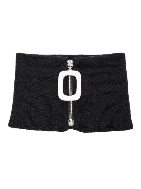 JW Anderson Neck Band with Zip Detail