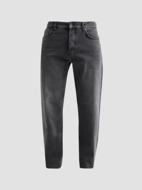 EMPORIO ARMANI Men's Tapered-Leg Jeans - Solid Medium Grey