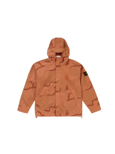 Supreme Stone Island Riot Mask Camo Jacket Coral Camo