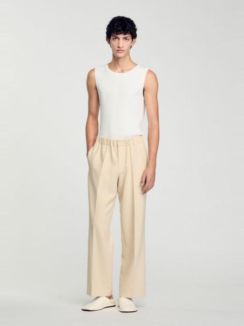 Sandro WIDE-LEG TROUSERS
