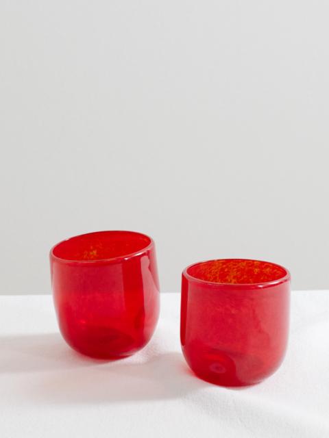 Completedworks Thaw Set-of-two Recycled-glass Cups