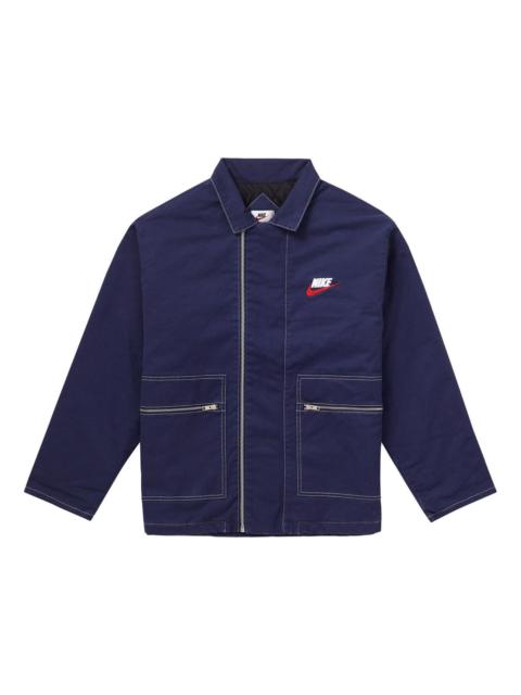 Supreme Nike Double Zip Quilted Work Jacket Supreme X Nike Double