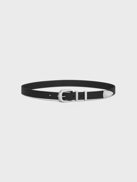 CELINE MEDIUM WESTERN BELT in VINTAGE CALFSKIN