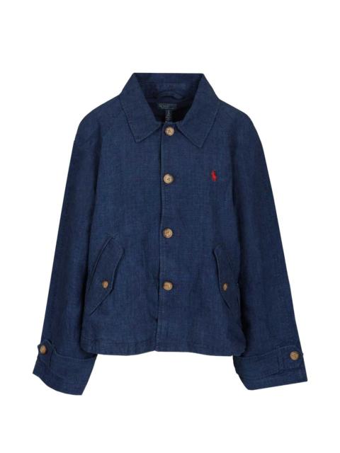 Polo Ralph Lauren raglan-sleeve denim jacket