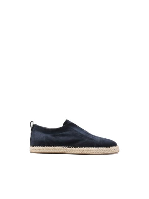 Santoni espadrille flat shoes