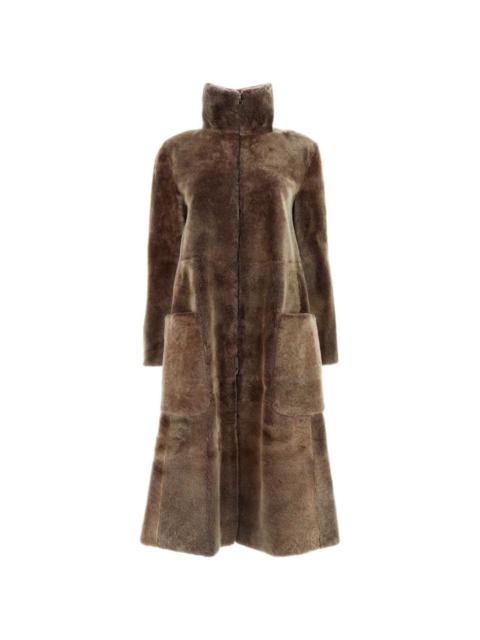 GIORGIO ARMANI shearling coat