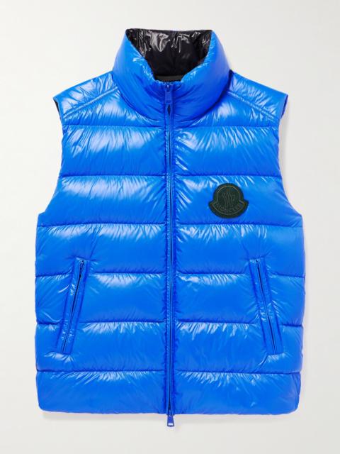 Moncler Parke Logo-Appliquéd Quilted Down Gilet