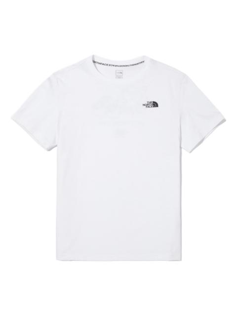 THE NORTH FACE City Travel T-Shirt 'White Black' NT7UN18B