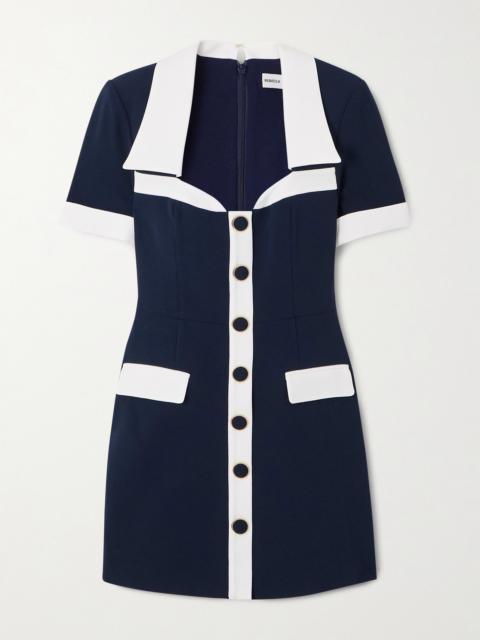 REBECCA VALLANCE Ula Crepe Mini Dress