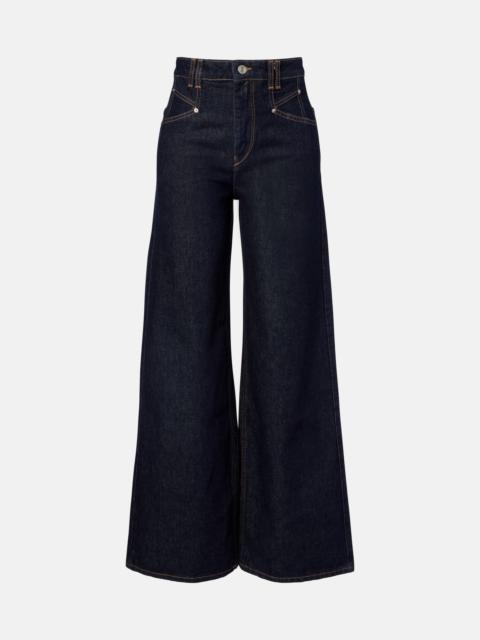 Isabel Marant Lemony wide-leg jeans
