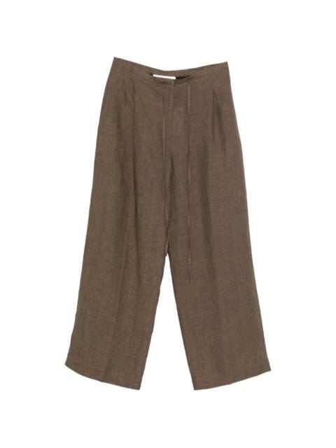RÓHE Rohe Drawstring Pleat Trousers