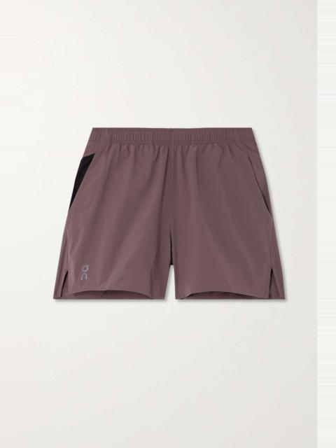 On Essential mesh-trimmed recycled-shell shorts