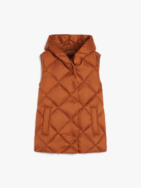 WEEKEND Max Mara FRUTTO Quilted technical fabric gilet
