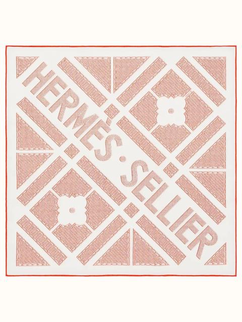 Hermès Hermes Sellier handkerchief