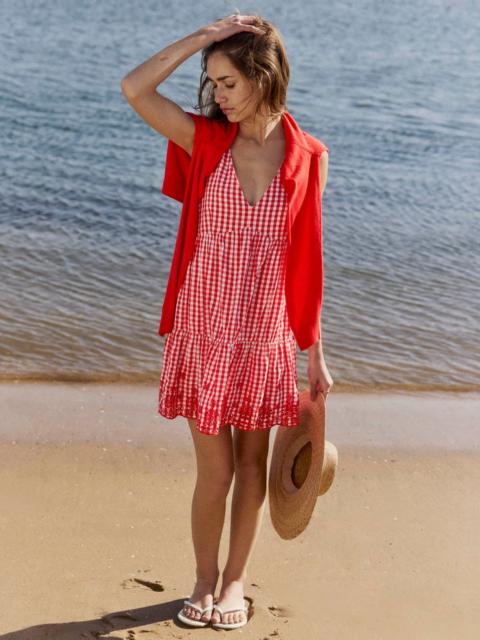 Splendid Gigi Gingham Mini Dress