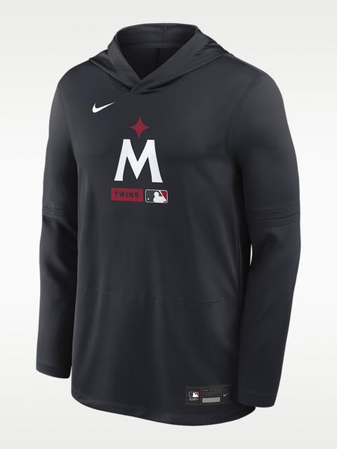Nike Minnesota Twins Authentic Collection Men's Nike Dri-FIT MLB Long-Sleeve Hooded Top