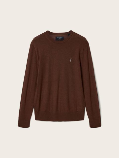 ALLSAINTS MODE MERINO CREW NECK RAMSKULL JUMPER