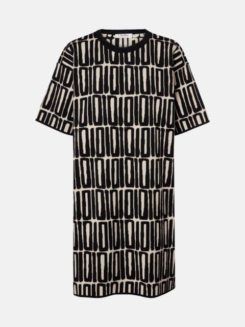 'S Max Mara Ospite cotton minidress