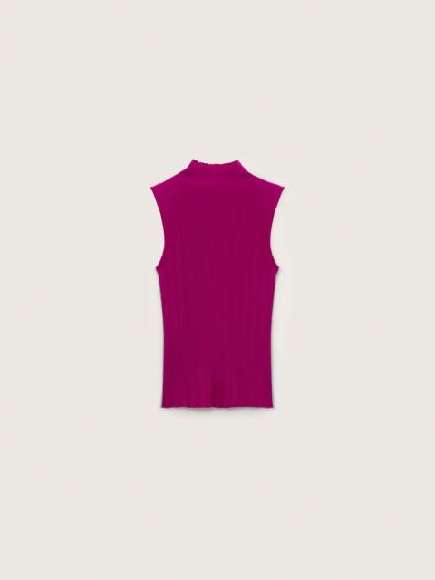 PANGAIA Womens Merino Wool Sleeveless Top - Lavender Haze