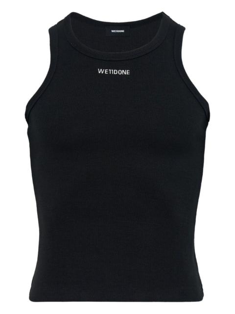 We11done ribbed tank top