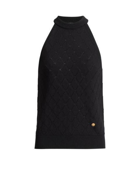 Balmain Sleeveless knit top