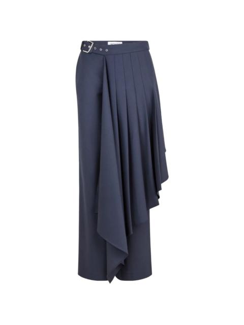 Monse detachable-skirt overlay tailored trousers