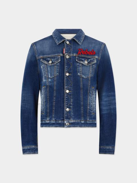 DSQUARED2 DARK SMOKER OVER JEAN JACKET