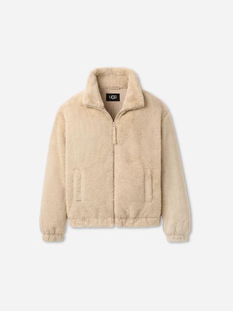 UGG ® Women's Tash Faux Fur Jacket Tops in Spelt