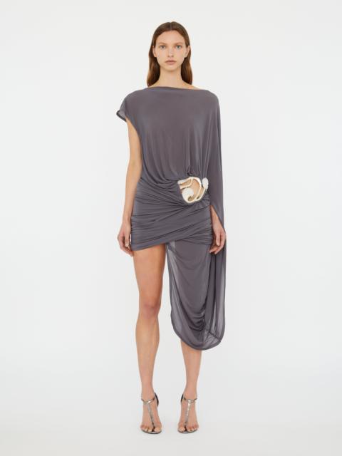 CHRISTOPHER ESBER Sculptured Extended Loop Mini Dress
