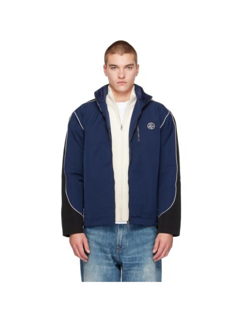 LACOSTE Navy Padded Track Jacket