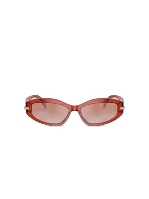 MICHAEL KORS oval-frame sunglasses