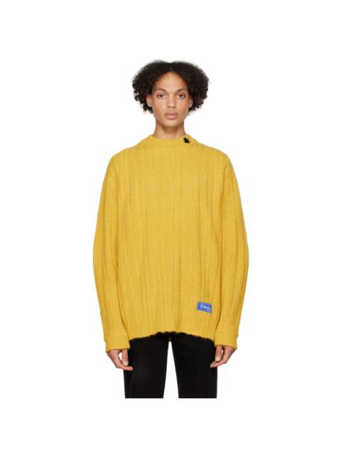 ADER error Yellow Fluic Sweater