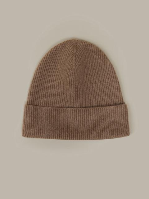 525 america Magnolia: 100% Cashmere Rib Beanie