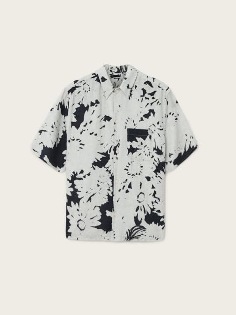 ALLSAINTS GIRONA SHORT SLEEVE PRINTED SHIRT