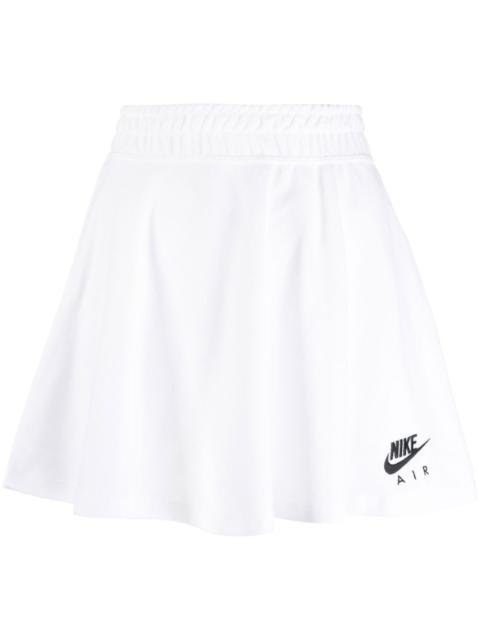 Nike swoosh-logo print skirt