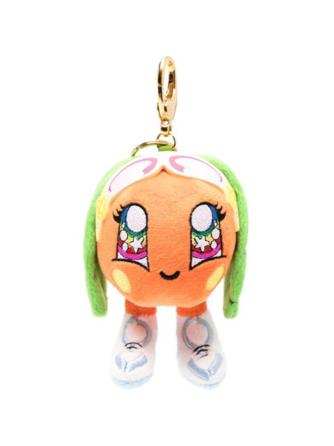 CASABLANCA plush-charm keyring