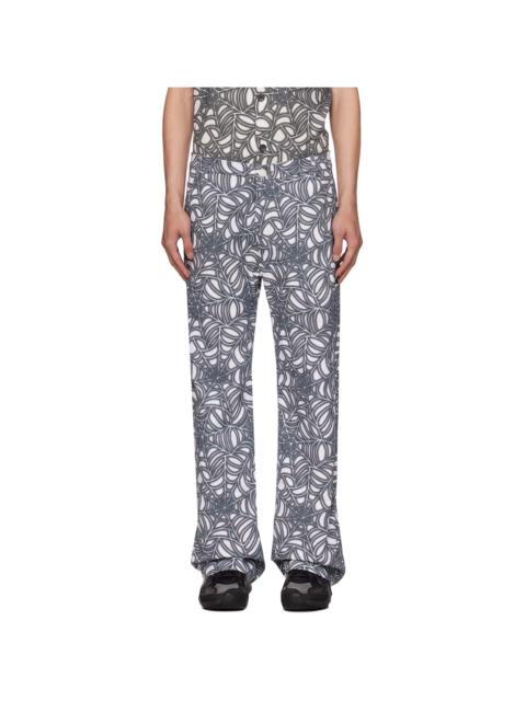 MAISIE WILEN Gray Nebula Trousers