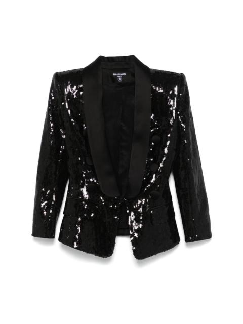 Balmain sequined blazer