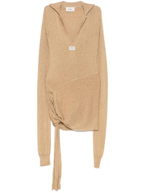 COPERNI Knotted Sleeved Dress